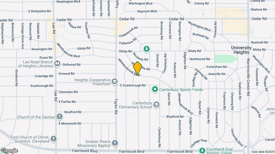 3528 Meadowbrook Blvd Mapa y Detalles de la Ubicación