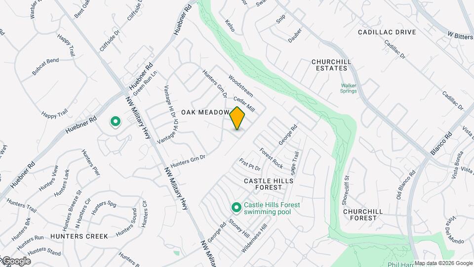 2506 Indian Ridge Dr Map and Location Details