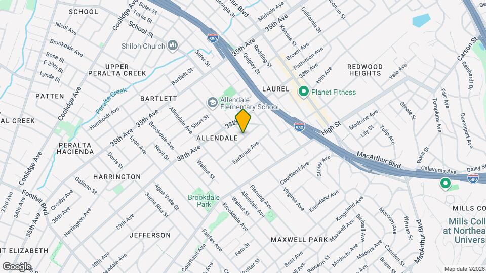 3953 Angelo Ave Map and Location Details