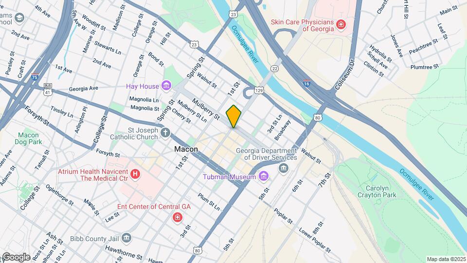 Washington Lofts Mapa y Detalles de la Ubicación