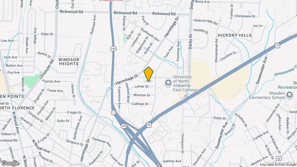 1633 Lamar St Map and Location Details