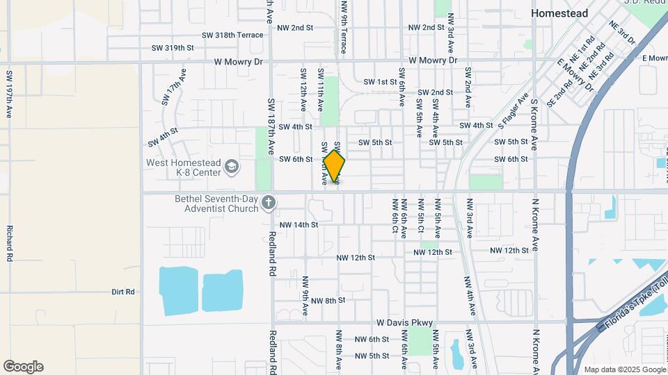 1015 SW 8th St Map and Location Details