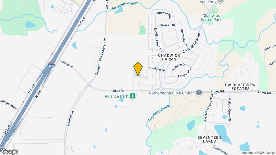 3833 Denridge Ln Map and Location Details