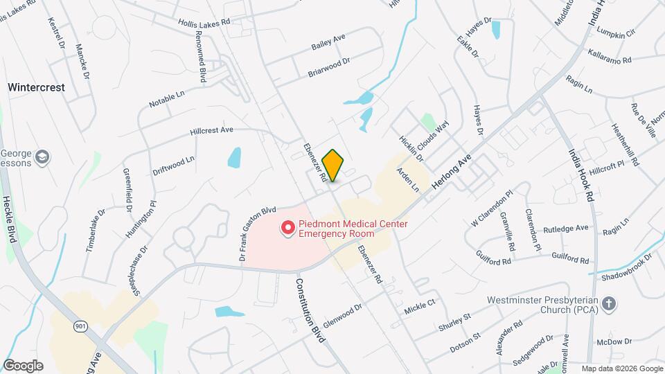 1784 Ebenezer Rd Map and Location Details