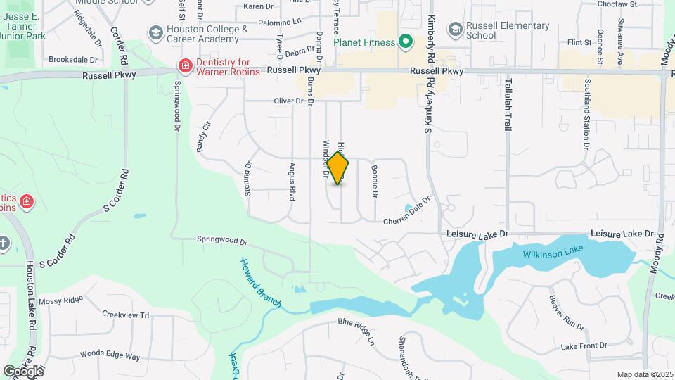 212 Highland Dr Map and Location Details