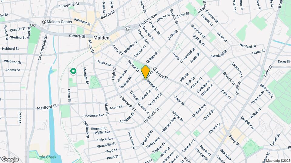 99 Walnut St, Unit 2 Mapa y Detalles de la Ubicación