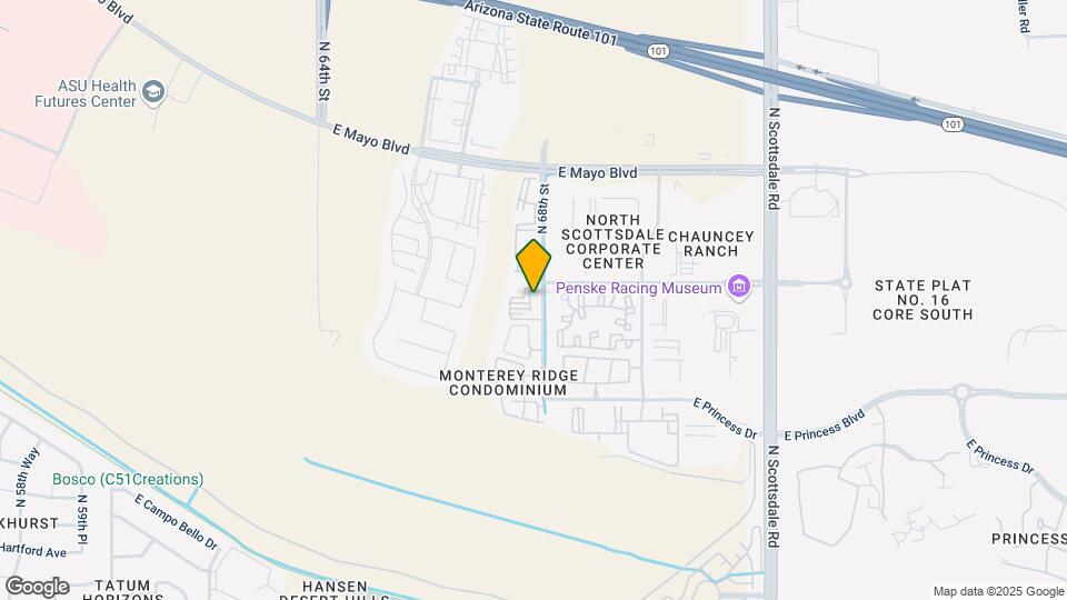 Slate Scottsdale Mapa y Detalles de la Ubicación
