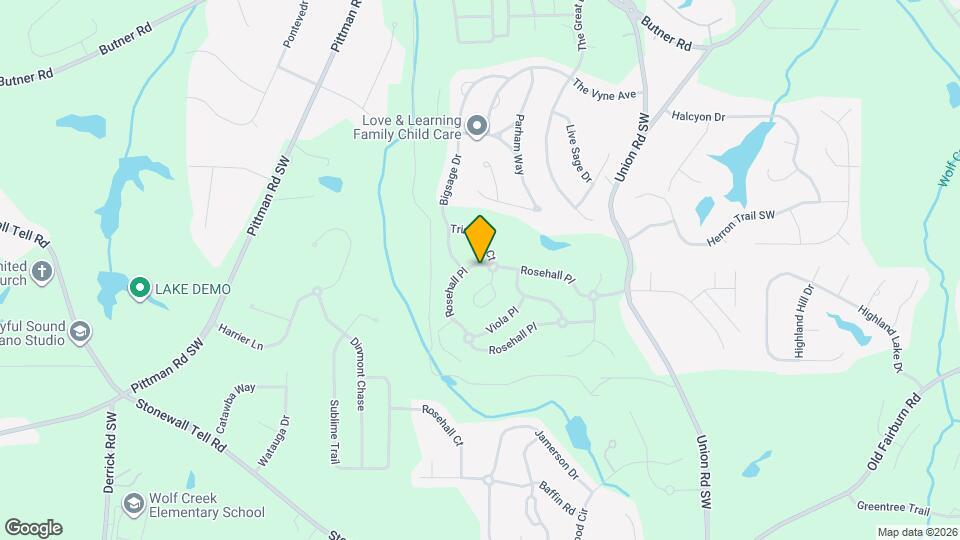 5507 Rosehall Pl Map and Location Details