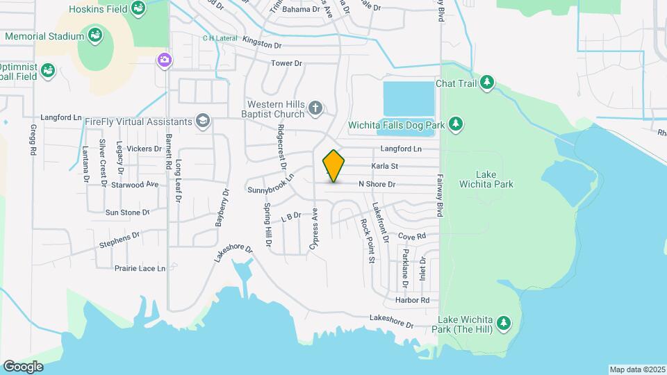 4723 N Shore Dr Map and Location Details