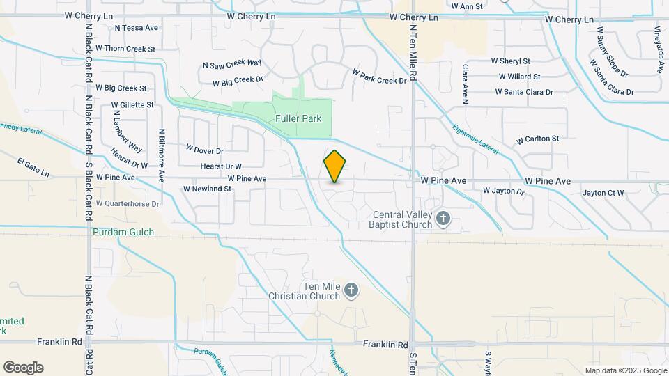 3604 W Meadowpine St Map and Location Details