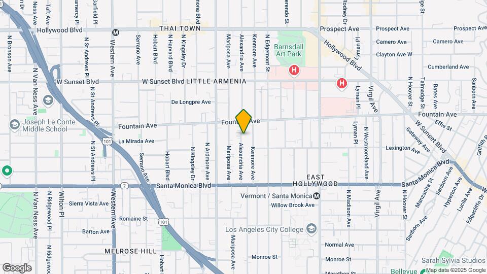 1226 Alexandria Ave-Unit -1226 Map and Location Details