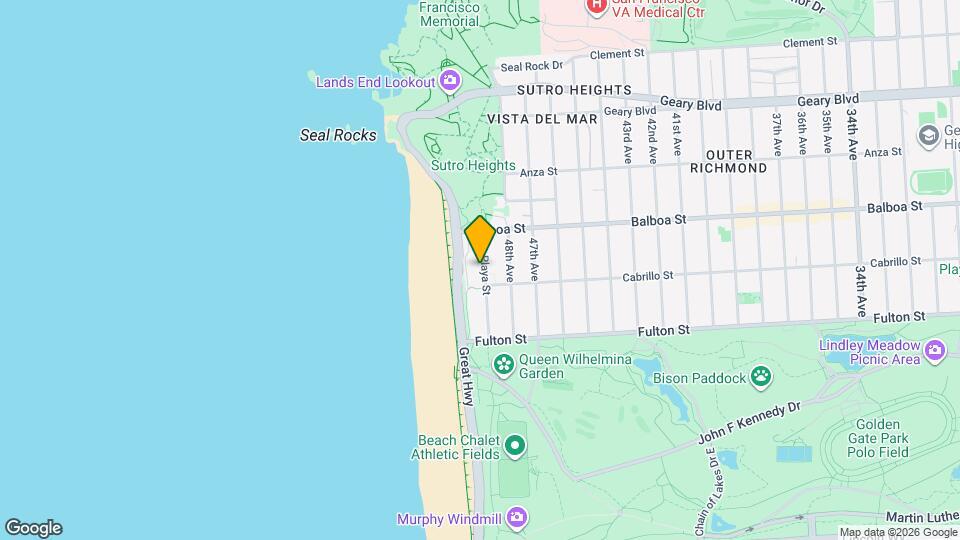 779 La Playa St Map and Location Details