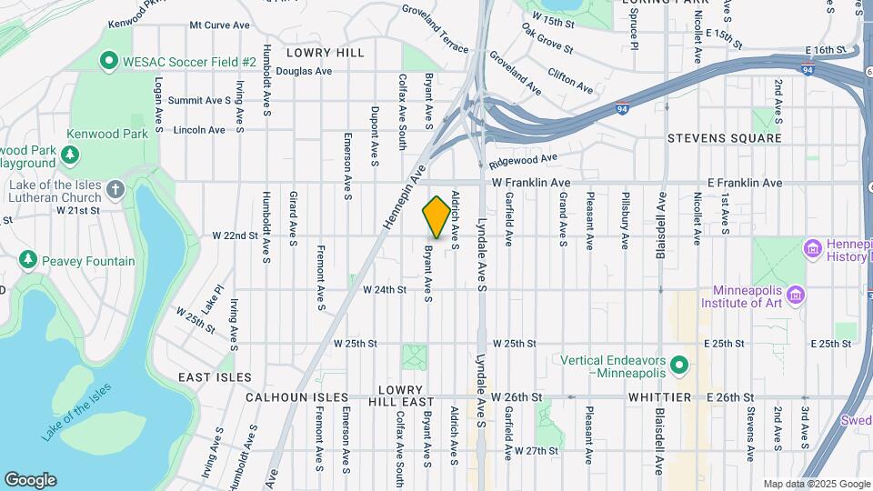 2205 Bryant Ave S Map and Location Details