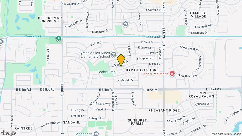 1352 E Todd Dr Map and Location Details