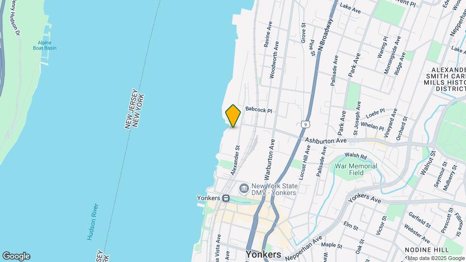 Avalon Yonkers Mapa y Detalles de la Ubicación