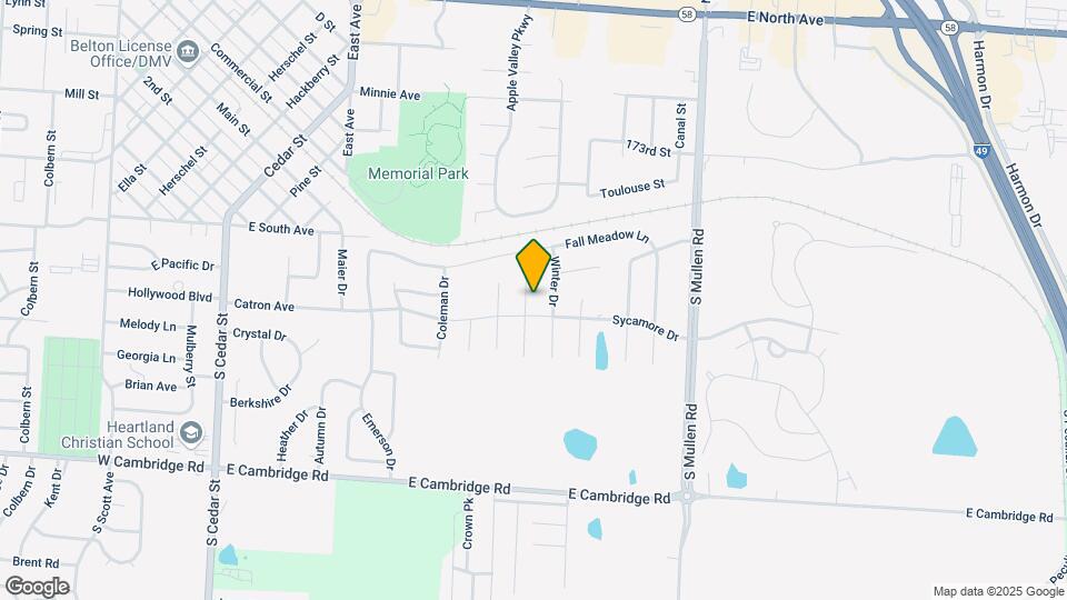 609 Summer Dawn Ct Map and Location Details