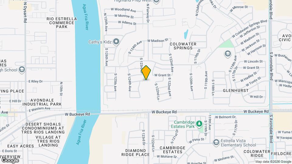 12351 W Sherman St Map and Location Details