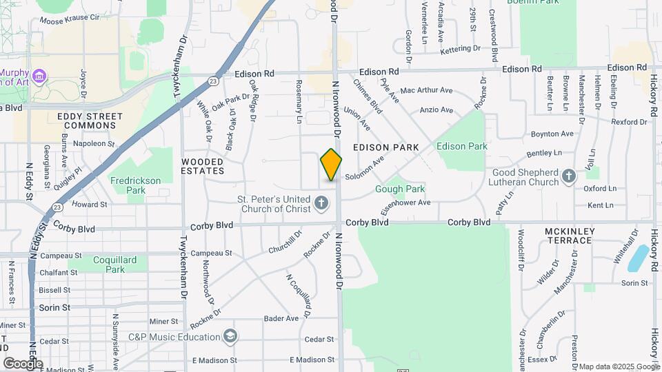 2123 Dorwood Dr Map and Location Details