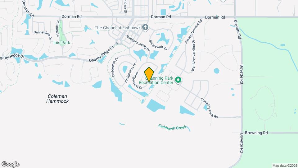 6413 Bridgecrest Dr Mapa y Detalles de la Ubicación