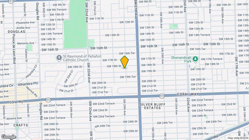 1840 SW 29th Ave Map and Location Details