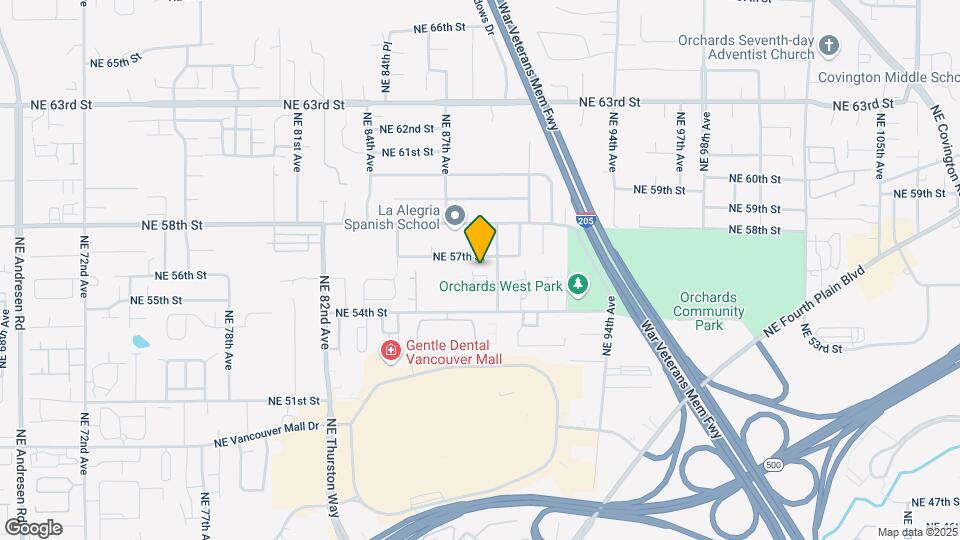 5546 NE 89th Ave Map and Location Details