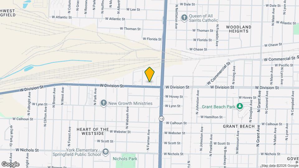 1507 N Farmer Ave Map and Location Details