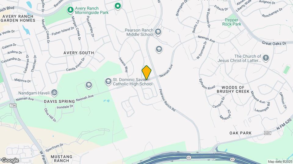 14104 McCoy Lp Map and Location Details