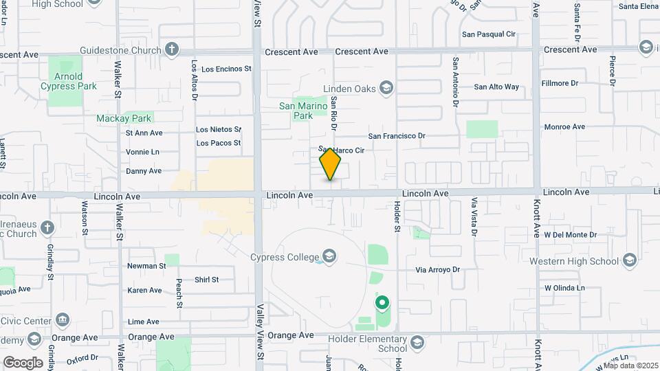 Evergreen Apartments Mapa y Detalles de la Ubicación