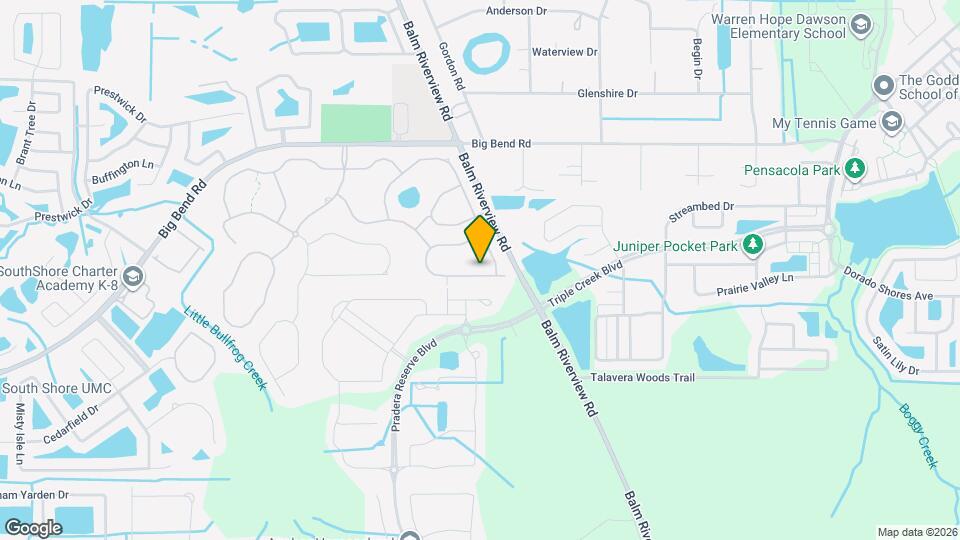 12016 Cinnamon Fern Dr Map and Location Details