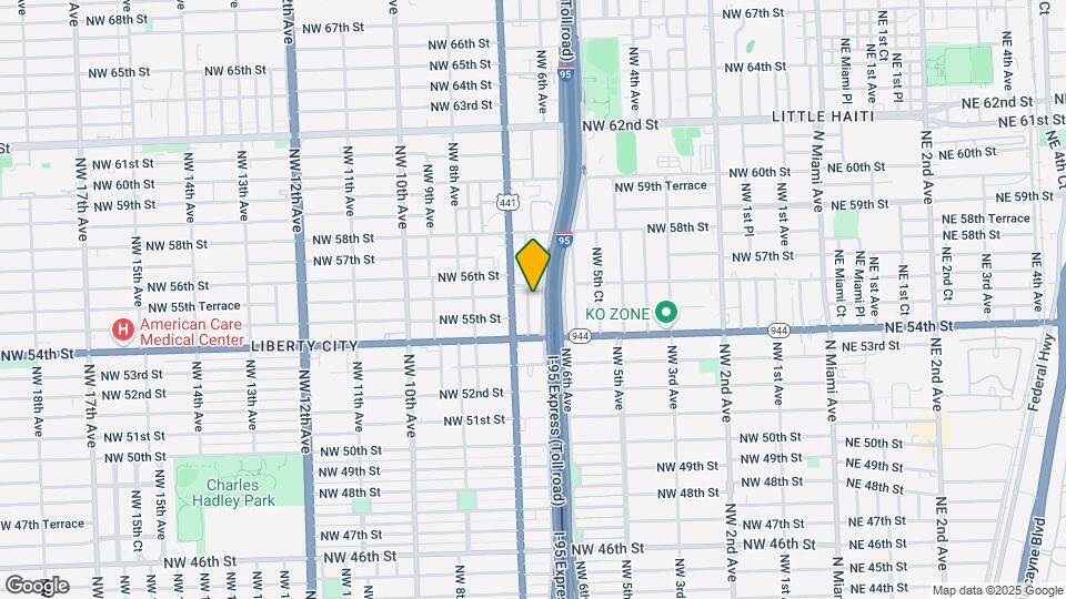 5515 NW 6 PL, Miami, FL 33127 Map and Location Details