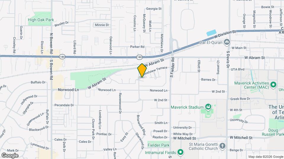 426 Westview Terrace Map and Location Details