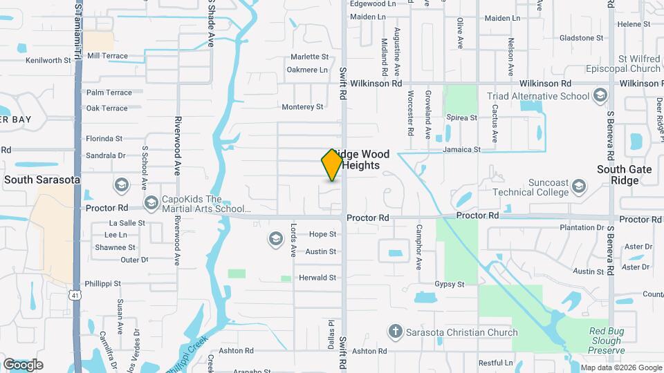 2616 Woodgate Ln Map and Location Details