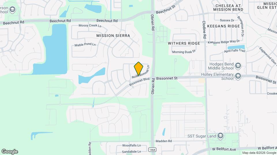 17711 Rose Summit Ln Map and Location Details