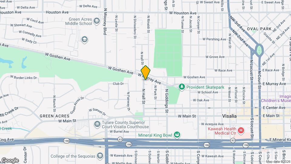 500 N Hall St Map and Location Details