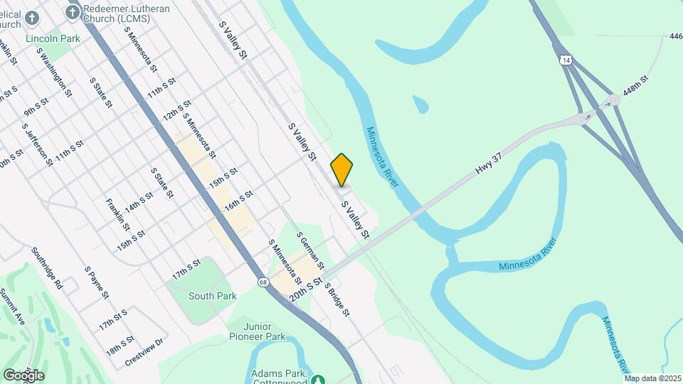 1725 S Valley St Mapa y Detalles de la Ubicación