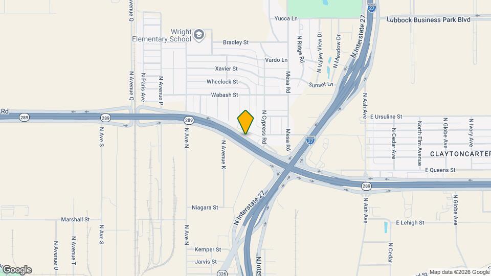 921 Tulane St Map and Location Details