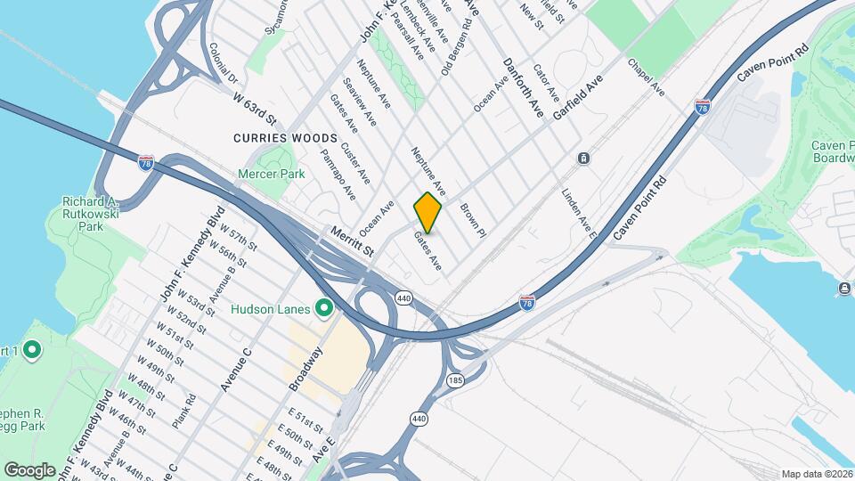 50 Gates Ave Map and Location Details