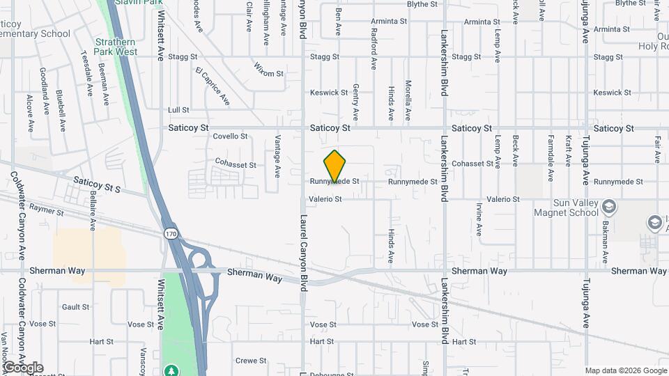12000 Runnymede St Map and Location Details