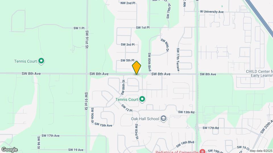 8336 SW 8th Pl Map and Location Details