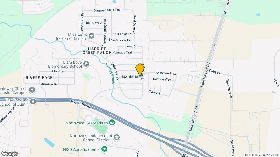 1960 Stonehill Dr Map and Location Details