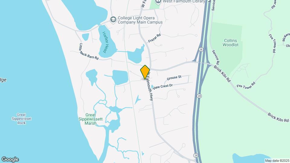 410 W Falmouth Hwy Map and Location Details