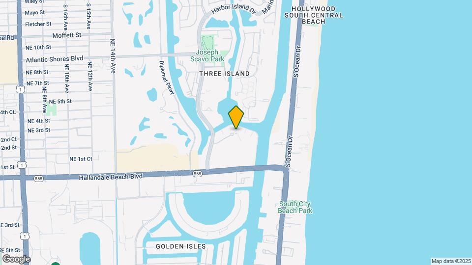 Ocean Reef at Seawalk Pointe Apartments Mapa y Detalles de la Ubicación