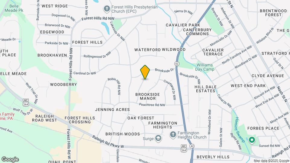 1118 Laurel Ln NW Map and Location Details