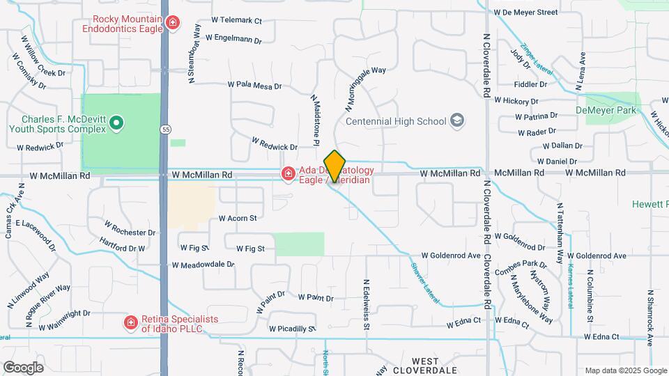 4767 N Morninggale Dr Map and Location Details