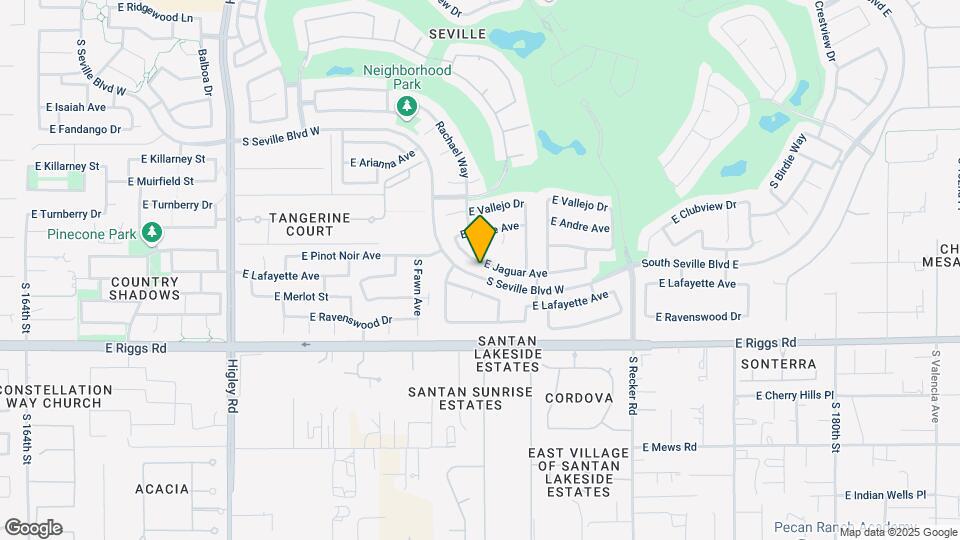 3705 E Jaguar Ave Map and Location Details