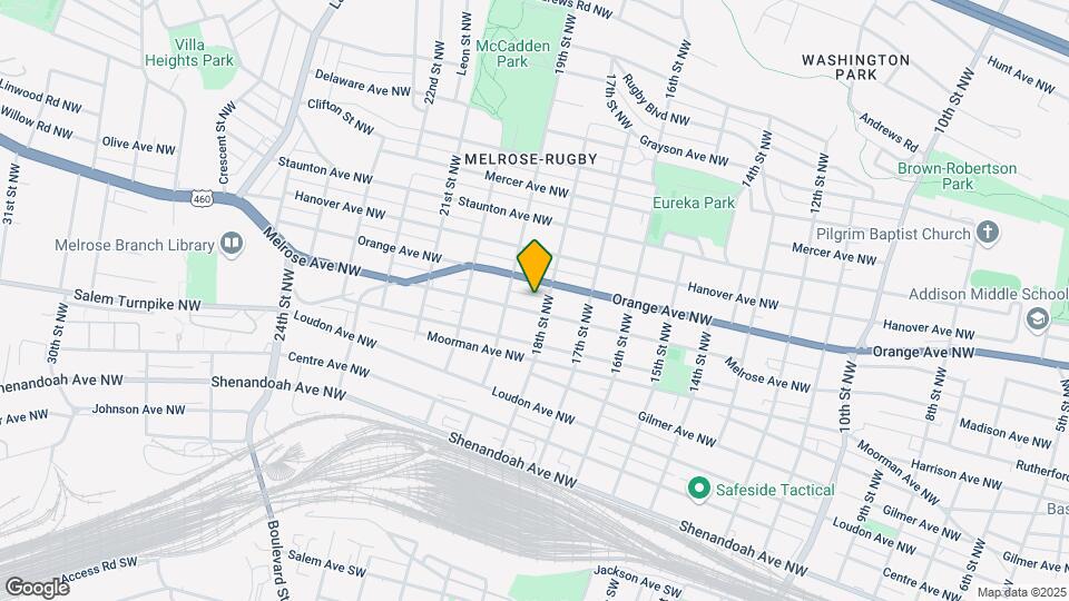 1811 Melrose Ave NW Map and Location Details