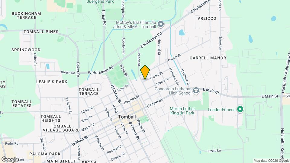 207 Foster St Map and Location Details