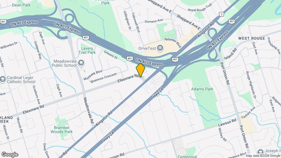 4083 Ellesmere Rd Map and Location Details