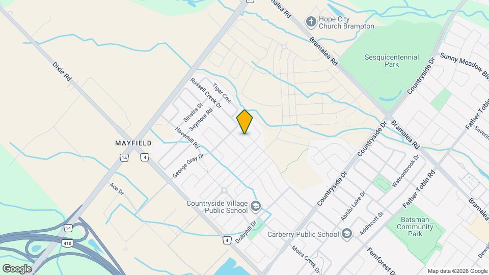 74 Russell Creek Dr Map and Location Details