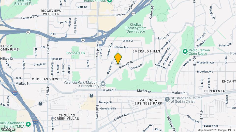 5324 Roswell St Map and Location Details